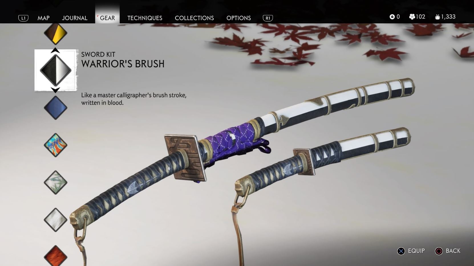 Ghost of Tsushima Full map where to find every sword